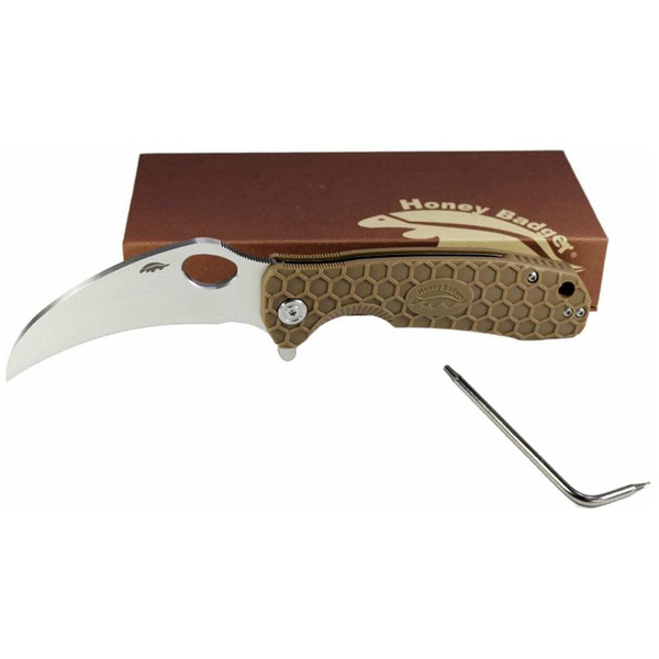 Нож Honey Badger Claw L, D2 песочный