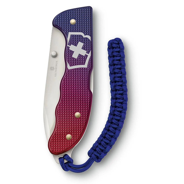 Нож Victorinox Evoke Alox, 136 мм, 4 функции синий/красный