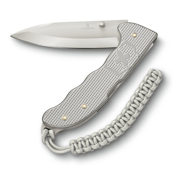 Нож Victorinox Evoke Alox, 136 мм, 4 функции серебристый