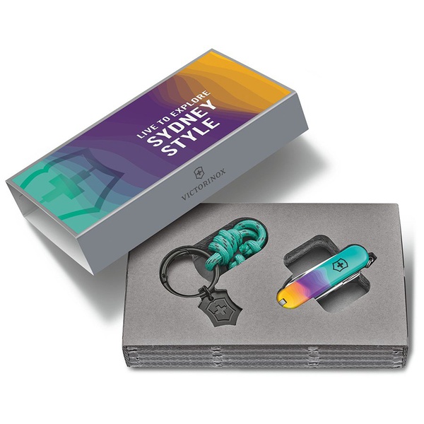 Нож-брелок Victorinox Classic SD Paris Style, 58 мм, 7 функций