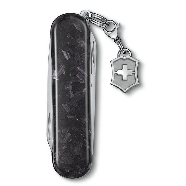 Нож-брелок Victorinox Classic Brilliant Carbon