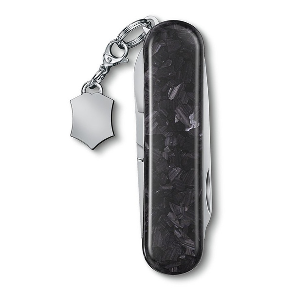 Нож-брелок Victorinox Classic Brilliant Carbon
