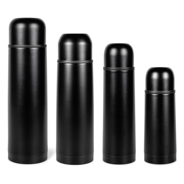 Термос Relaxika 101 Чёрный (без логотипа), 1 л