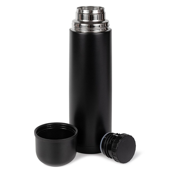 Термос Relaxika 101 Чёрный (без логотипа), 1 л