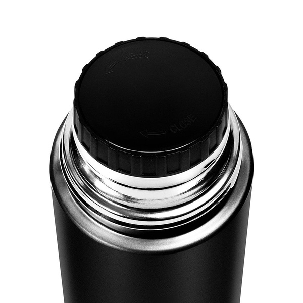 Термос Relaxika 101 чёрный, 0,5 л