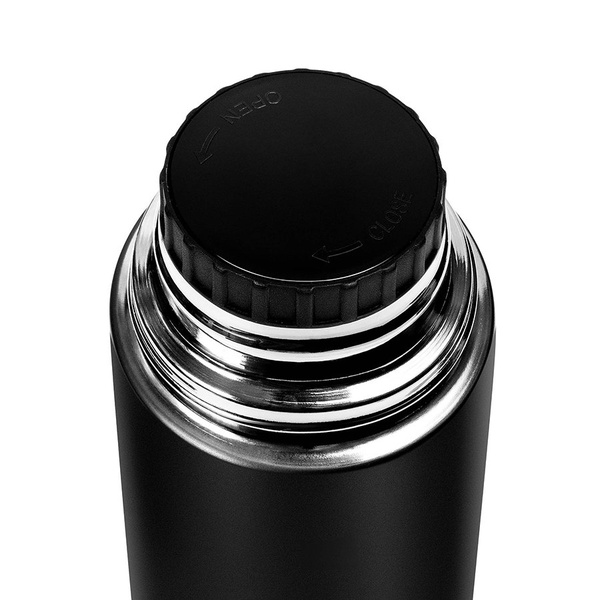 Термос Relaxika 101 чёрный, 0,75 л