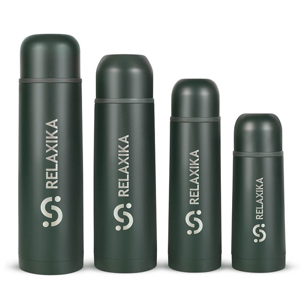 Термос Relaxika 101 хаки, 1 л