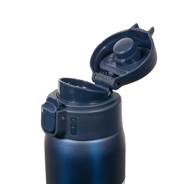 Термокружка Relaxika 701 синий, 0,48 л