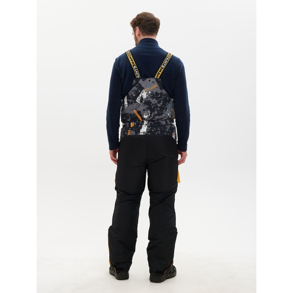 Костюм зимний Huntsman Elbrus КМФ192/чёрный, тк. Breathable