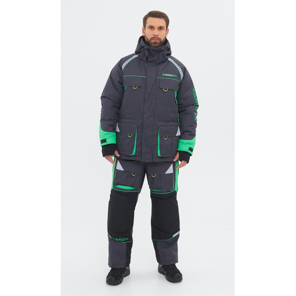 Костюм зимний Huntsman Yakutia (тк. Galaxy Breathable) Чёрный