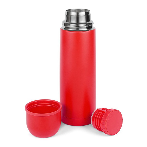 Термос Relaxika 101 красный (без логотипа), 0,5 л