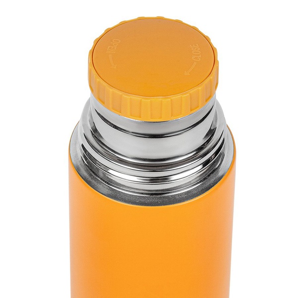 Термос Relaxika 101 жёлтый (без логотипа), 0,5 л