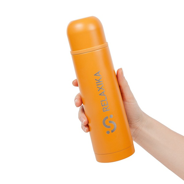 Термос Relaxika 101 жёлтый, 0,5 л