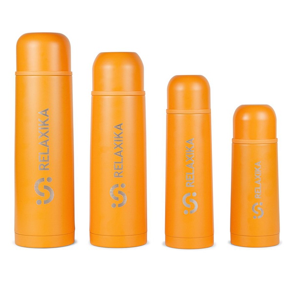 Термос Relaxika 101 жёлтый, 0,5 л