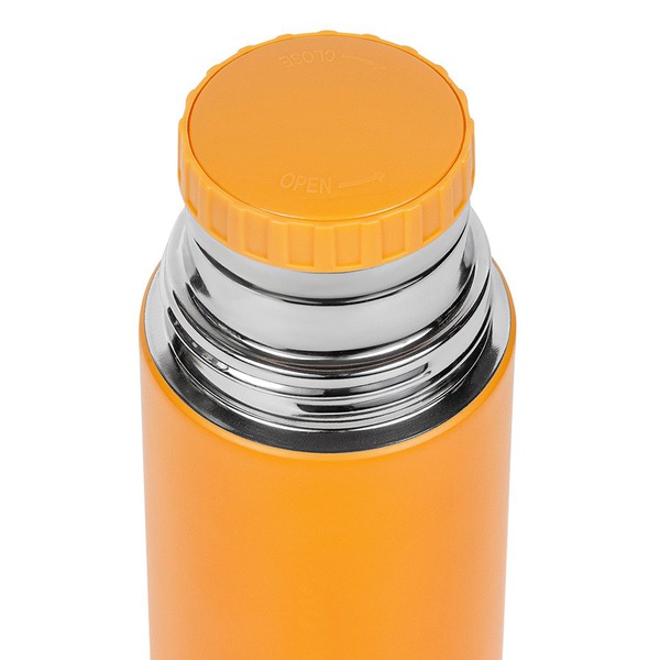 Термос Relaxika 101 жёлтый (без логотипа), 0,75 л