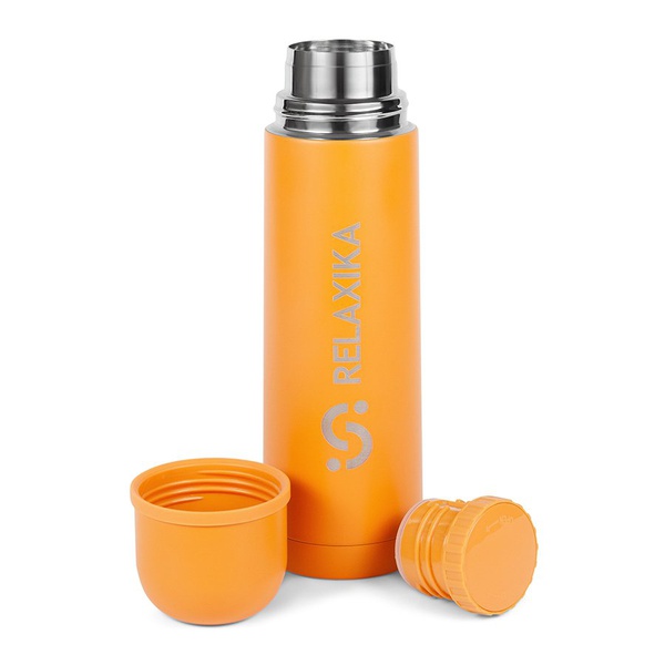 Термос Relaxika 101 жёлтый, 0,75 л