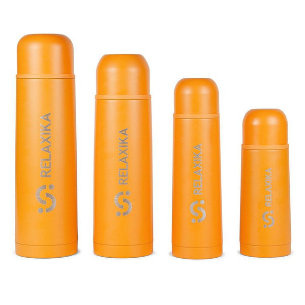 Термос Relaxika 101 жёлтый, 1 л