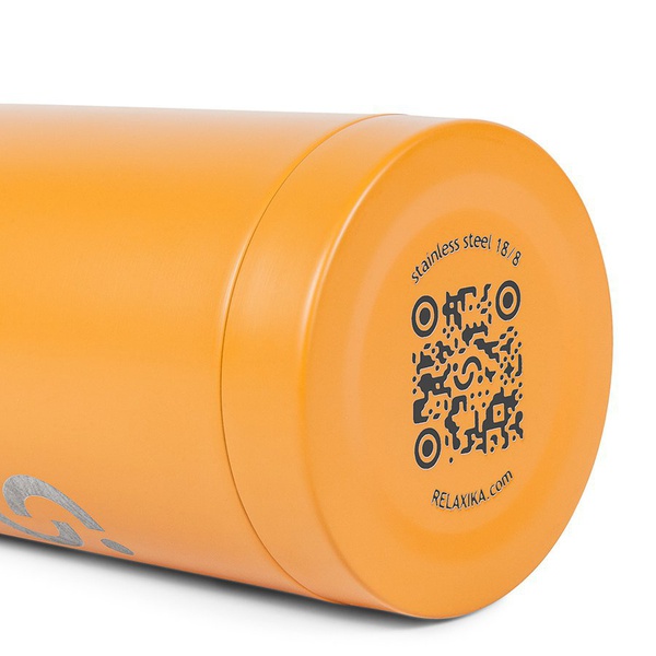 Термос Relaxika 101 жёлтый, 1 л