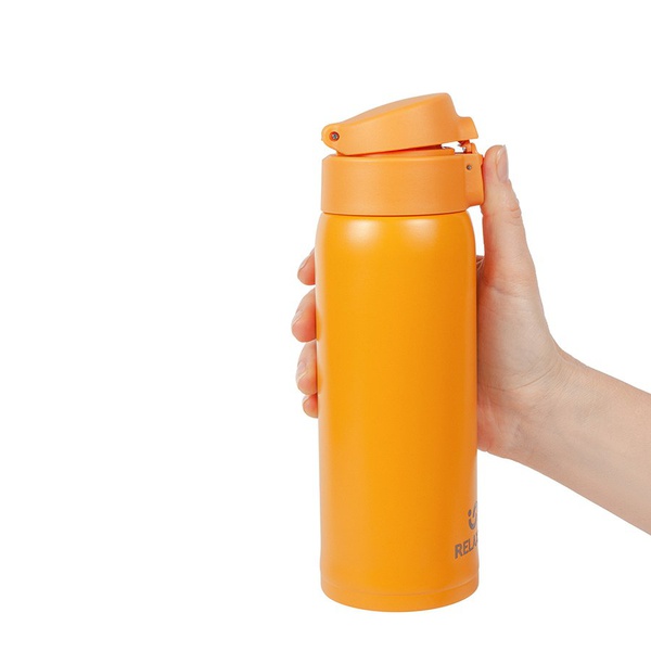 Термокружка Relaxika 701 жёлтый, 0,48 л