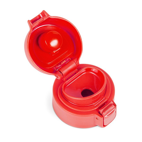 Термокружка Relaxika 701 красный (без логотипа), 0,48 л