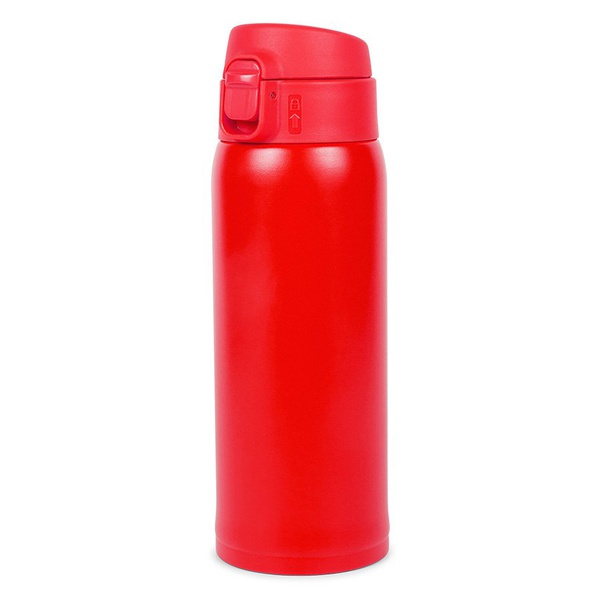 Термокружка Relaxika 701 красный (без логотипа), 0,48 л