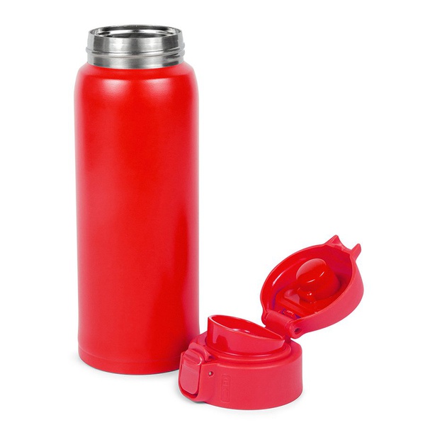 Термокружка Relaxika 701 красный (без логотипа), 0,48 л