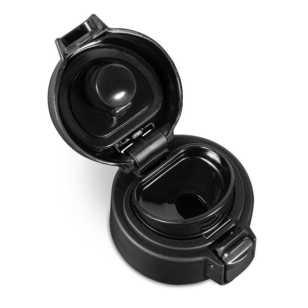 Термокружка Relaxika 701 чёрный (без логотипа), 0,48 л