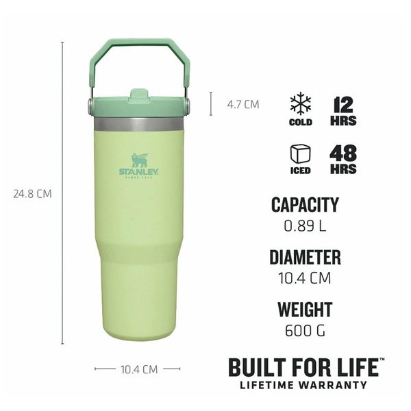 Термокружка Stanley IceFlow Flip Straw Tumbler 0,89 л синий