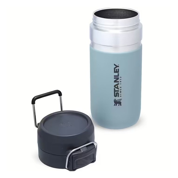 Термобутылка Stanley Go Quick Flip серо-голубой, 0,47 л