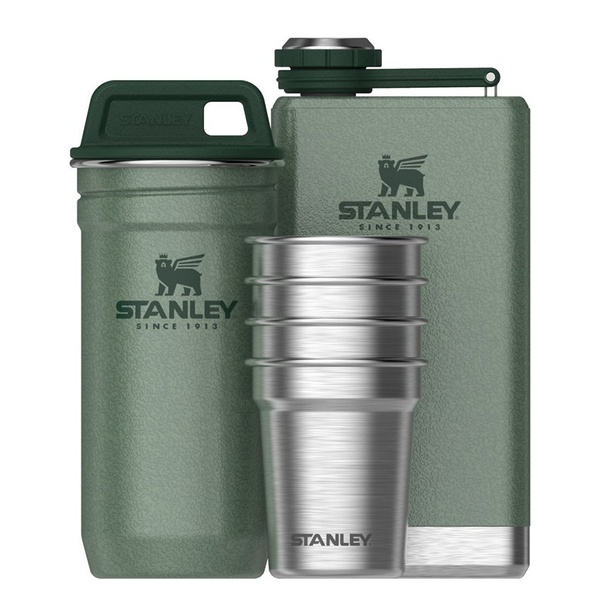 Набор Stanley Adventure (фляга 0,23 л+стопки 4 шт по 59 мл+футляр)