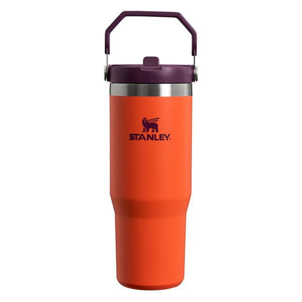 Термокружка Stanley IceFlow Flip Straw Tumbler 0,89 л оранжевый