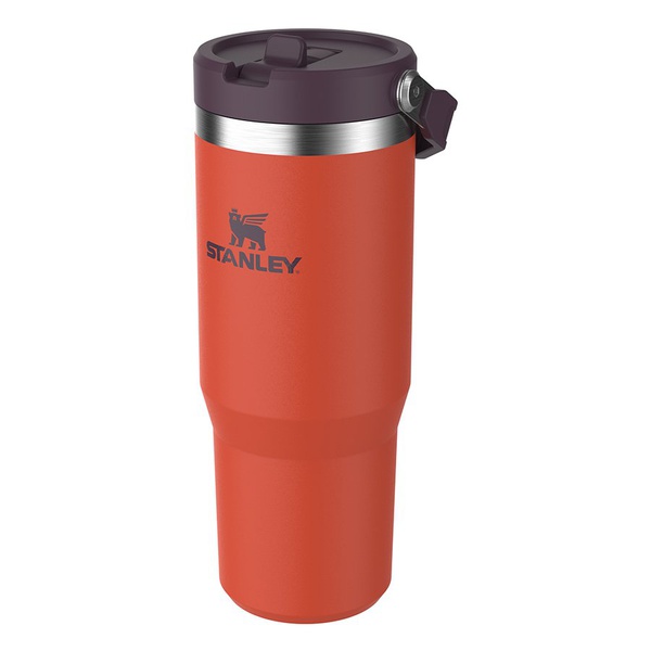 Термокружка Stanley IceFlow Flip Straw Tumbler 0,89 л оранжевый