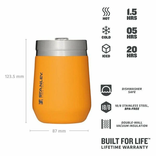 Термостакан Stanley 0,29 л жёлтый