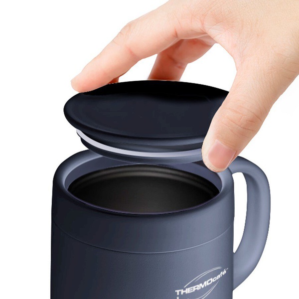 Термокружка ThermoCafe by Thermos TCCM-460SY OGY синий, 0,46 л