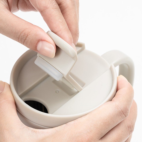 Термокружка ThermoCafe by Thermos TCCM-460SY WGY бежевый, 0,46 л