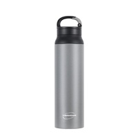Термокружка ThermoCafe by Thermos TCSB-800SY GY стальной, 0,8 л