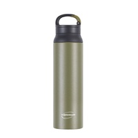 Термокружка ThermoCafe by Thermos TCSB-800SY GR хаки, 0,8 л
