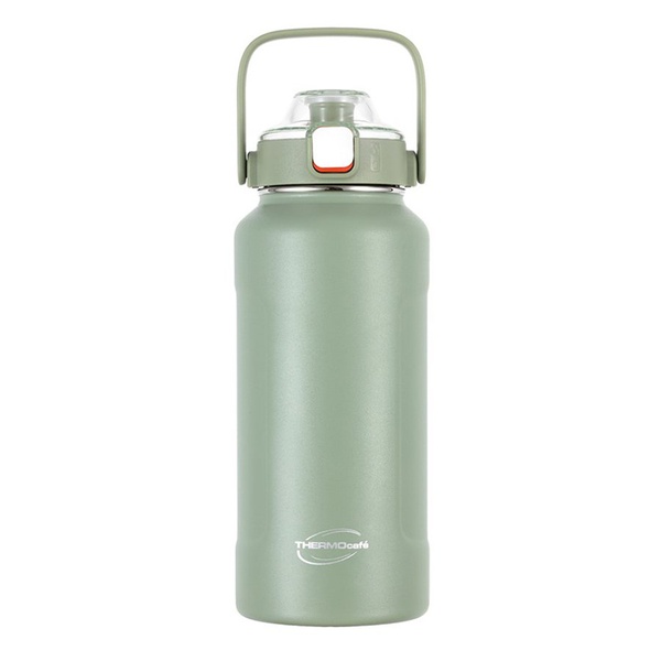 Термобутылка ThermoCafe by Thermos TCSB-1200HR GR оливковый, 1.2 л