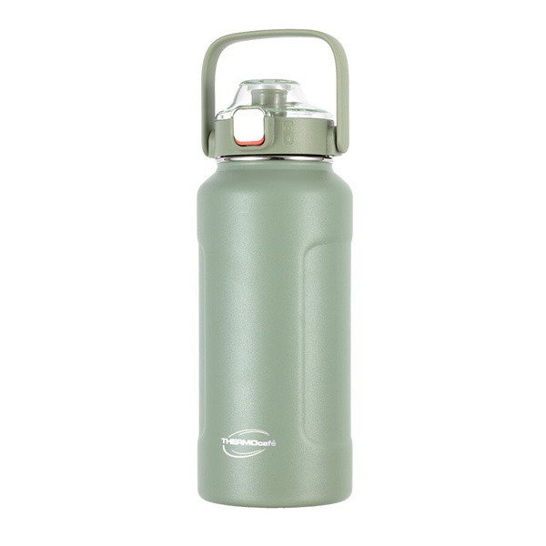 Термобутылка ThermoCafe by Thermos TCSB-1200HR GR оливковый, 1.2 л