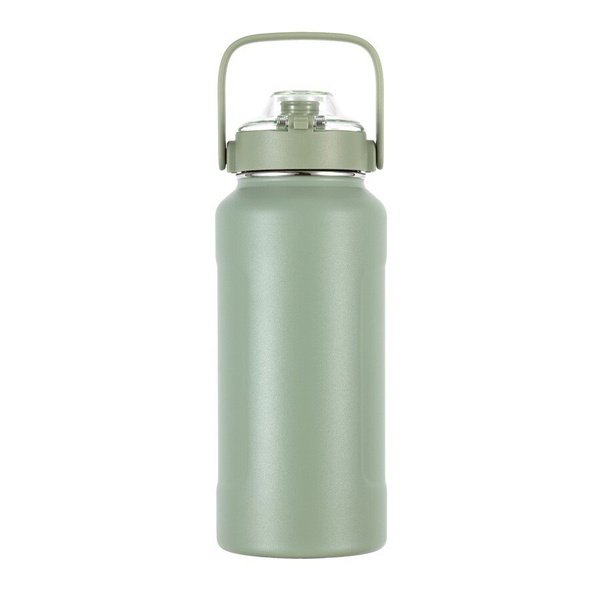 Термобутылка ThermoCafe by Thermos TCSB-1200HR GR оливковый, 1.2 л