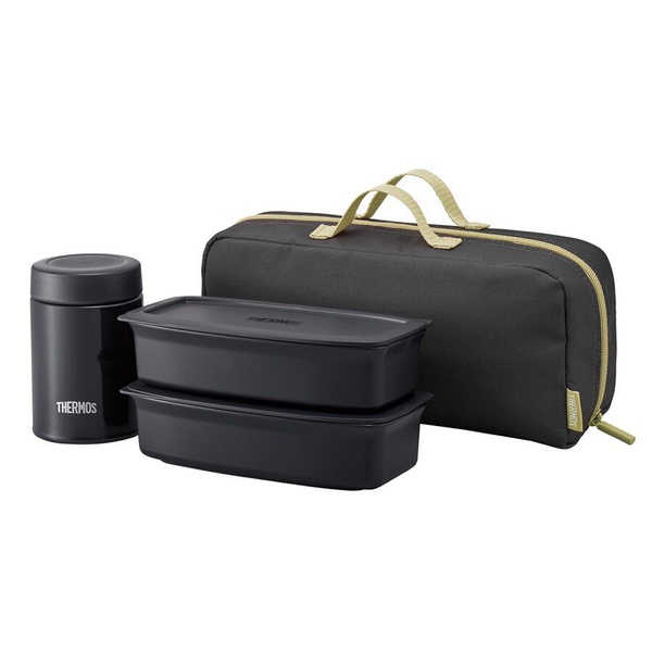 Ланч-набор Thermos JEA-1001 SMB чёрный, 1 л