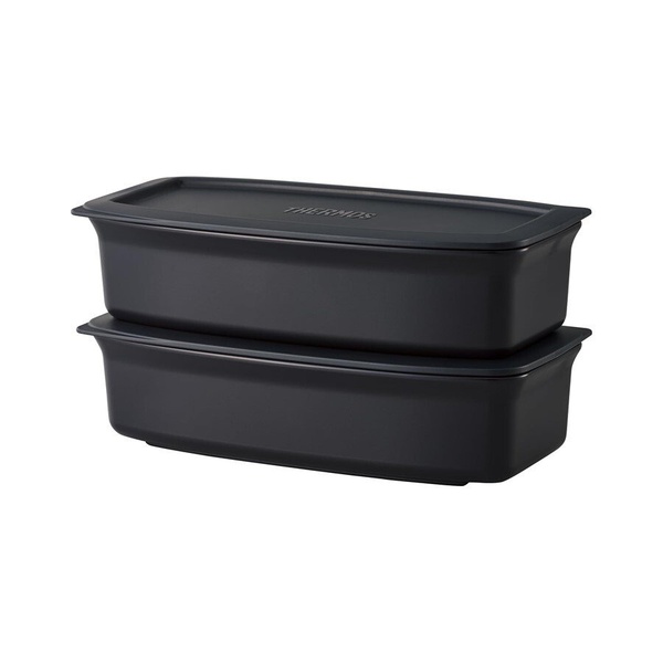 Ланч-набор Thermos JEA-1001 SMB чёрный, 1 л