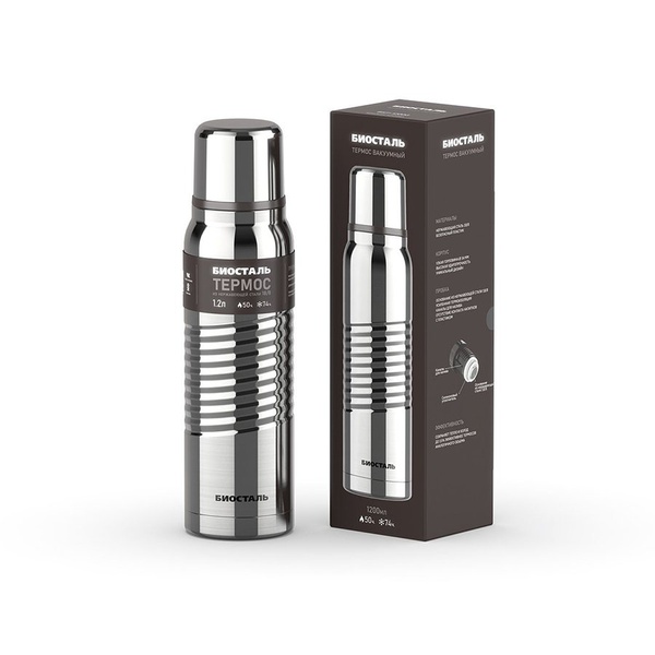 Термос Biostal Экстрим BST-1200G глянцевый, 1,2 л