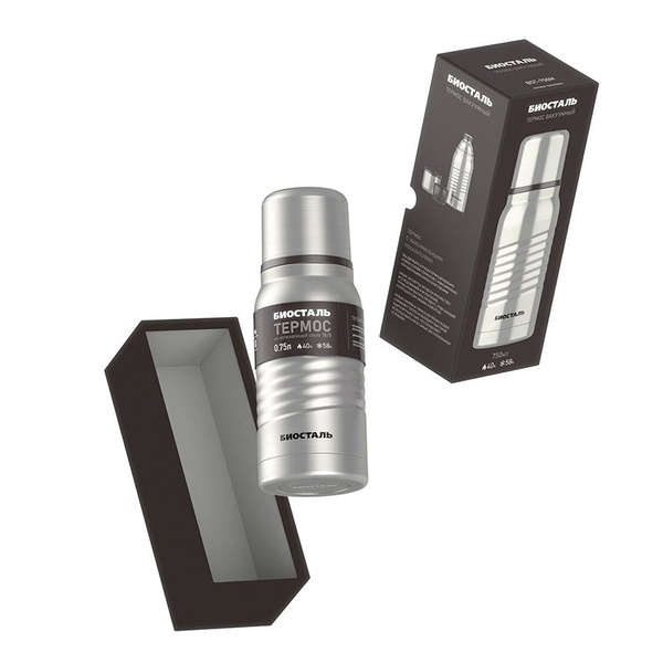 Термос Biostal Экстрим BST-750M матовый, 0,75 л