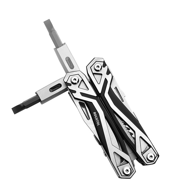 Мультитул Rocktol SK01 (21в1 с пружинными плоскогубцами, нейлоновый чехол)