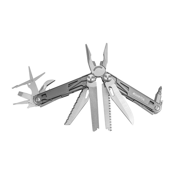 Мультитул Rocktol SK02 (19в1 с титановыми ручками, нейлоновый чехол)