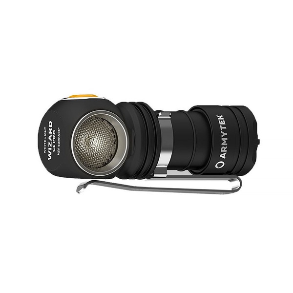 Мультифонарь ArmyTek Wizard C1 Pro Magnet USB чёрный, (930 лм, теплый свет, аккумулятор)