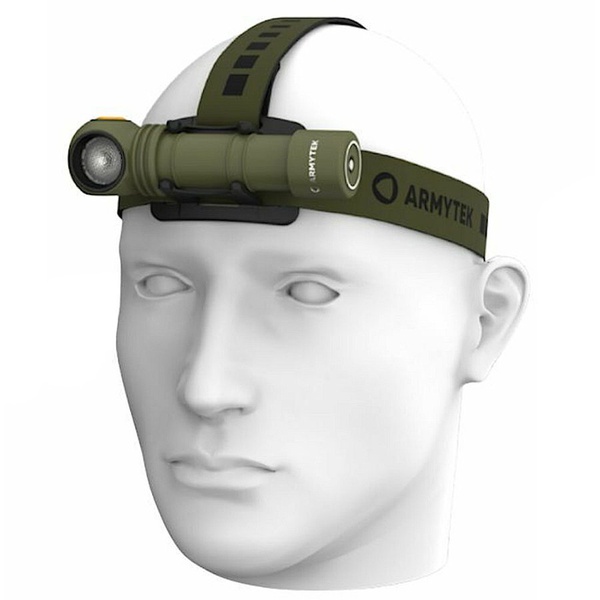 Мультифонарь ArmyTek Wizard C2 Pro Max Magnet USB (4000 лм, хол. свет, аккумулятор) Olive