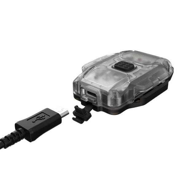 Мультифонарь Armytek Crystal Pro (220лм, белый и красный свет, аккумулятор) серый