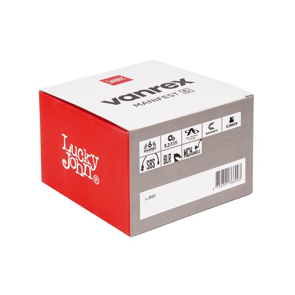 Катушка безынерционная Lucky John Vanrex Manifest 6 2000FD